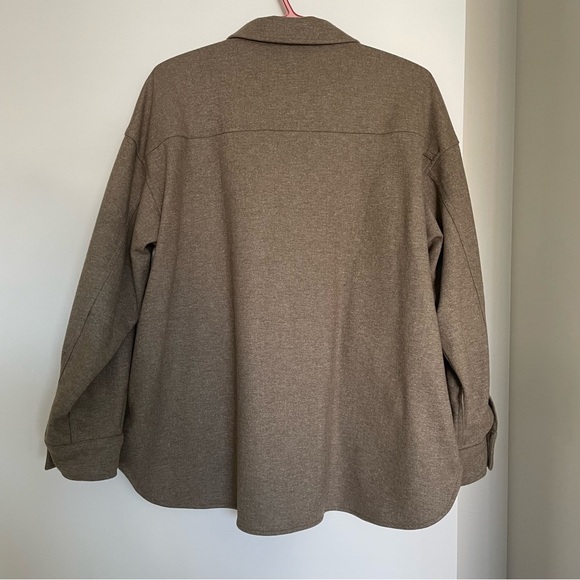 Uniqlo Brown Shacket with Pockets XS - Picture 2 of 7